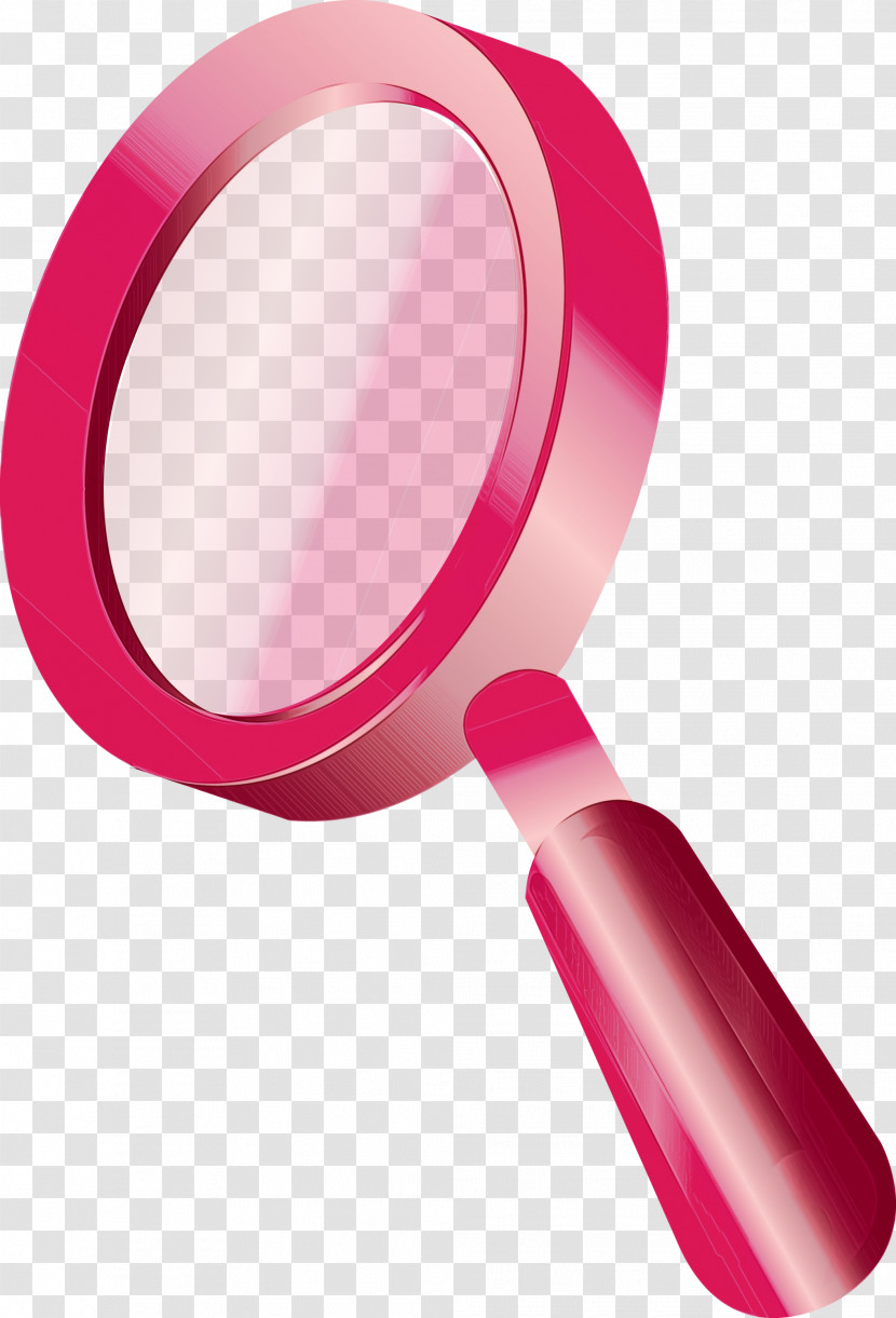 Pink Magenta Material Property Makeup Mirror Transparent PNG