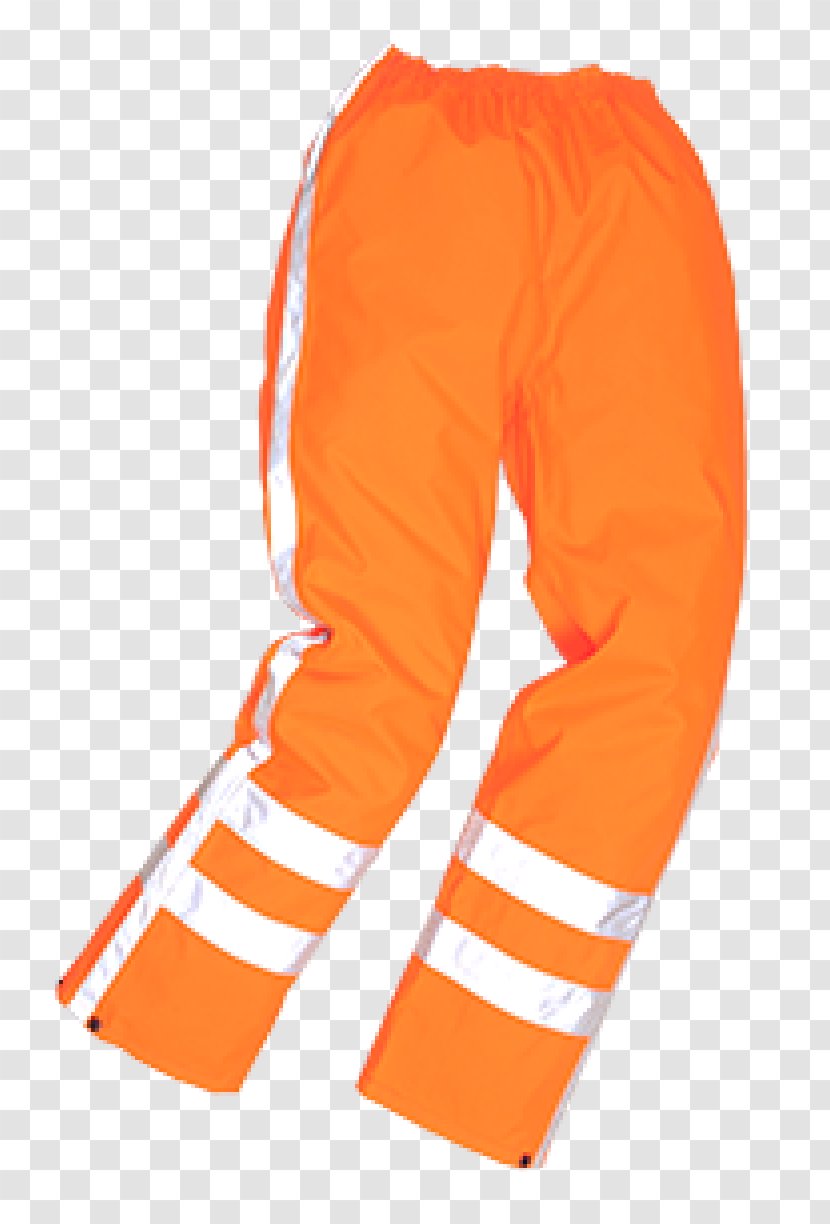 High-visibility Clothing Pants Portwest Workwear - Sleeve - Trousers Transparent PNG