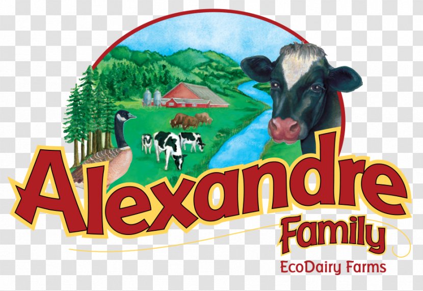 Dairy Cattle Logo Farm Organic Food Milk - Farming Transparent PNG
