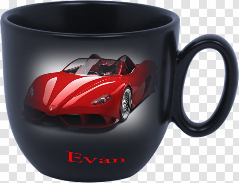 Sports Car Ferrari Toyota Aygo - Drinkware Transparent PNG