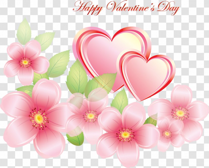 Valentine's Day Greeting & Note Cards Vector - Heart Transparent PNG