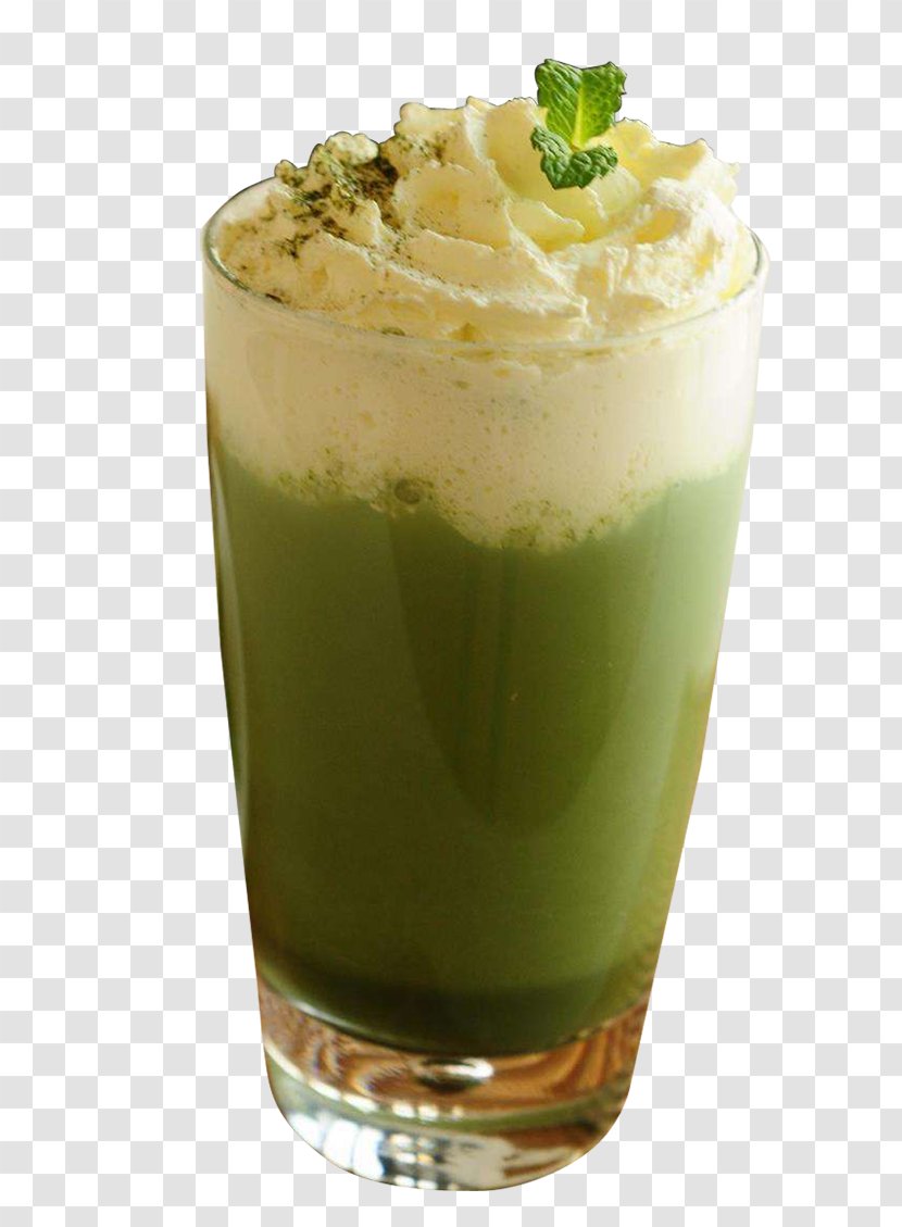 Green Tea Matcha Juice Milkshake - Drink Transparent PNG