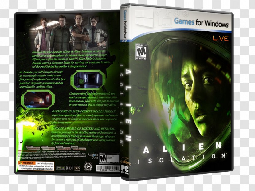 Alien: Isolation Xbox 360 PlayStation 3 One Technology - Playstation Transparent PNG