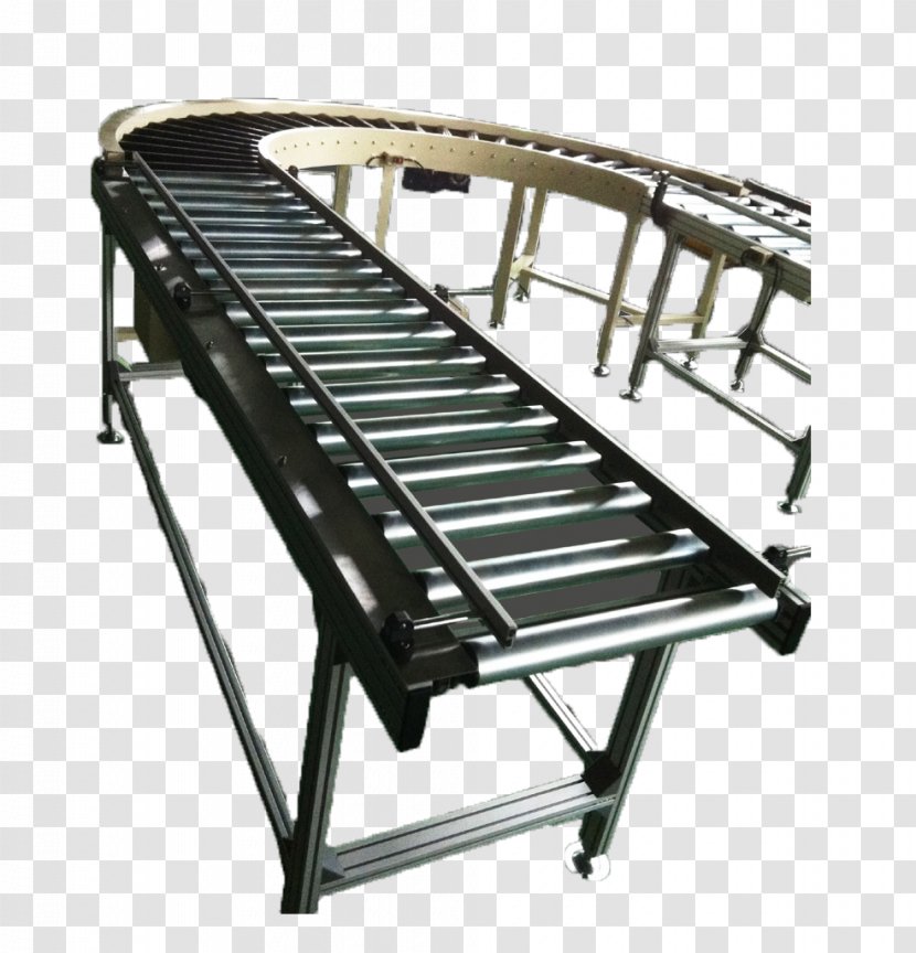 Conveyor System Belt Lineshaft Roller Machine Automation - Outdoor Furniture - Molding Transparent PNG