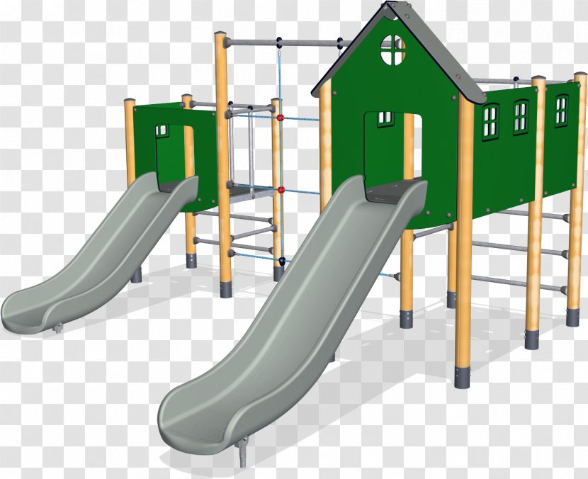Playground Slide Kompan Pre-school Double Tower - Preschool - Chute Transparent PNG