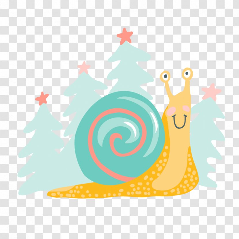 Orthogastropoda Clip Art - Google Images - Painted Cute Snail Transparent PNG