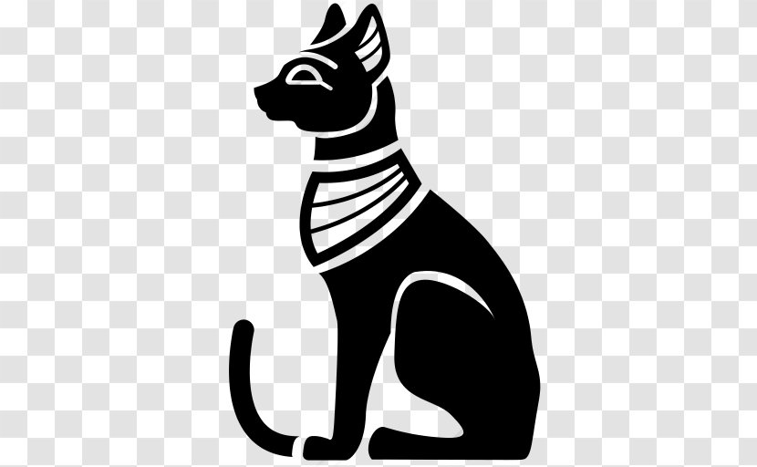 Whiskers Cat Ancient Egypt Egyptian - Stencil Transparent PNG