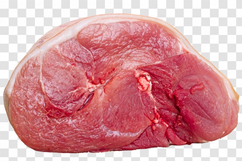 Sirloin Steak Ham Game Meat Veal Beef - Silhouette - Lamb Transparent PNG