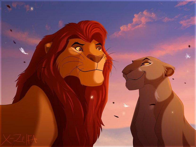 Simba Kion Mufasa Sarabi Zira - Organism - Lion King Transparent PNG