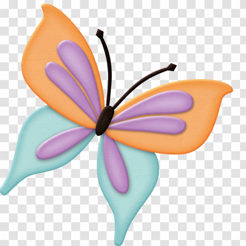 Butterfly Clip Art Image Insect - Monarch Transparent PNG