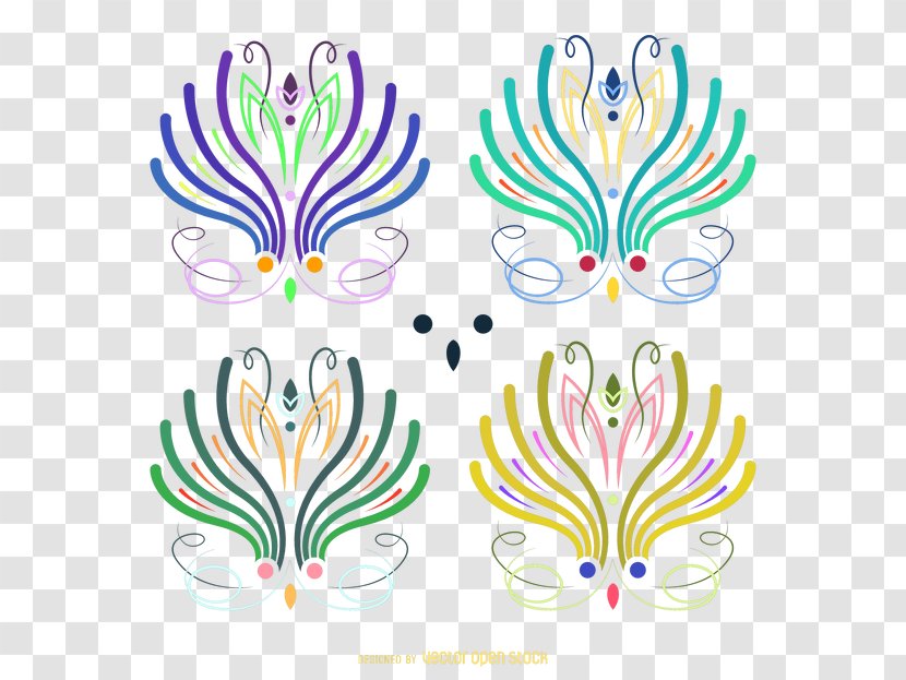 Painting Art Clip - Pollinator - Colored Lines Transparent PNG