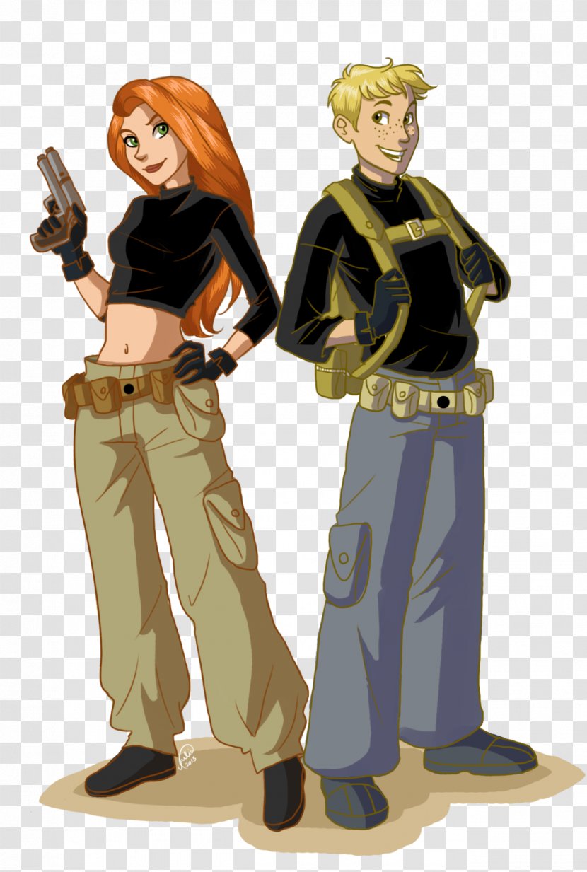 Ron Stoppable Shego Wade Fan Art - Kim Possible Transparent PNG