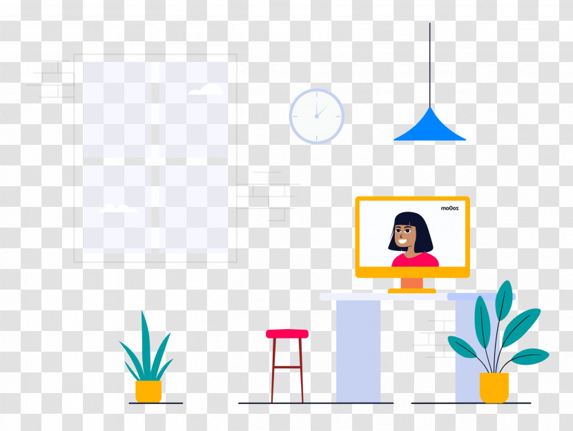 Working From Home Transparent PNG