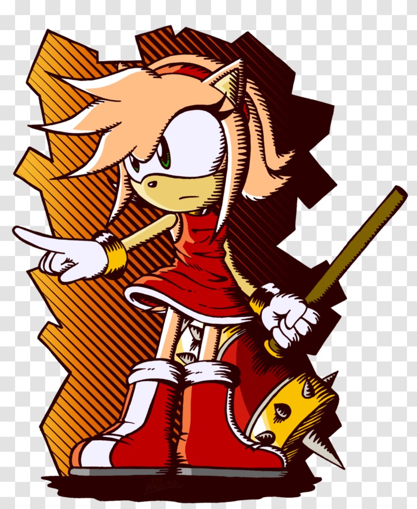 Amy Rose We Heart It Character - Artist - Flame Transparent PNG
