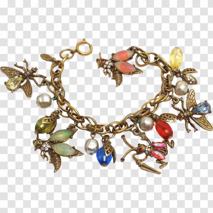 Charm Bracelet Jewellery Necklace Ruby Lane - Art Transparent PNG