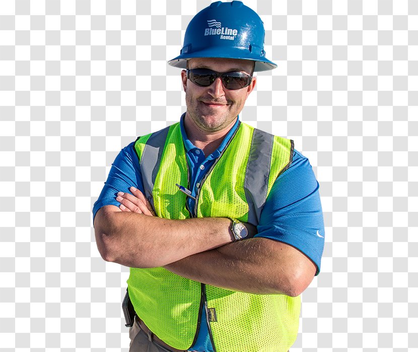 BlueLine Rental Hard Hats Architectural Engineering Renting Career - Job Search Information Transparent PNG