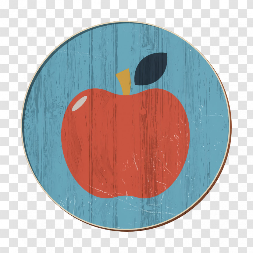 Modern Education Icon Apple Icon Fruit Icon Transparent PNG