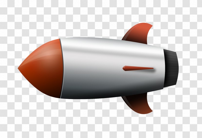 Rocket Missile - Ico - Red Transparent PNG