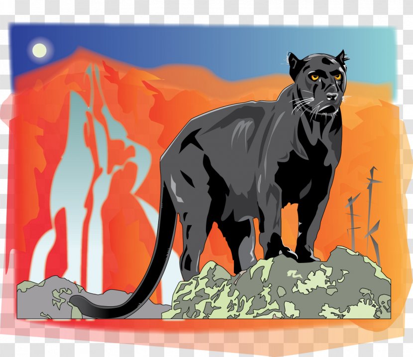 Art - Cover - Black Panther Transparent PNG