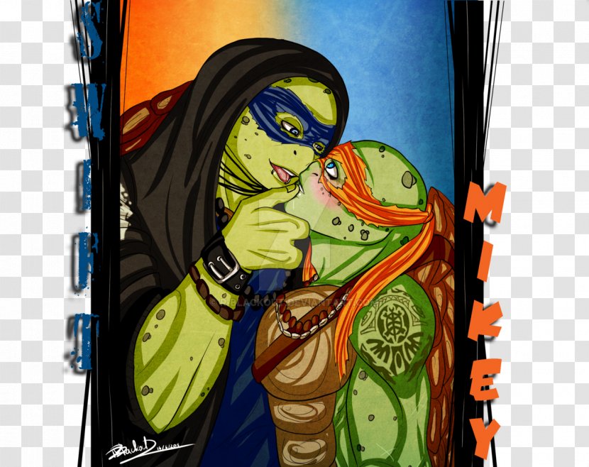 Michaelangelo Raphael Leonardo Donatello Teenage Mutant Ninja Turtles - Street Punk - Art Transparent PNG