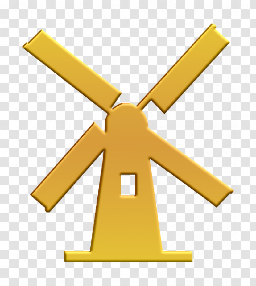 Netherlands Windmill Icon Monuments Icon Wind Icon Transparent PNG