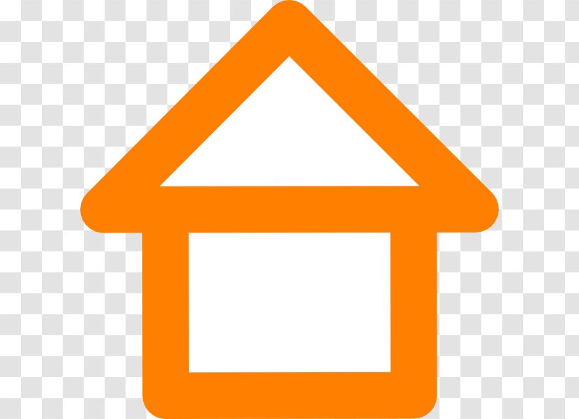 Greenhouse Clip Art - Roof - Orange House Cliparts Transparent PNG