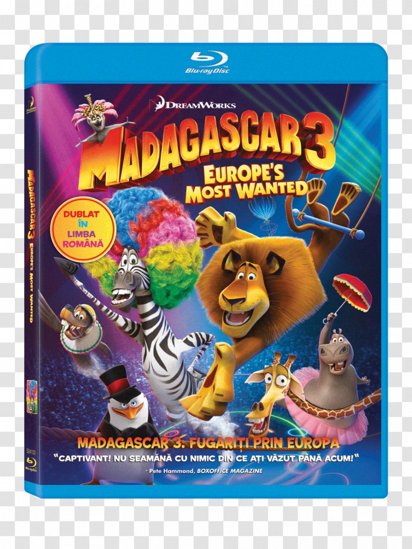 Blu-ray Disc Madagascar Digital Copy DVD Film - Recreation - Dvd Transparent PNG
