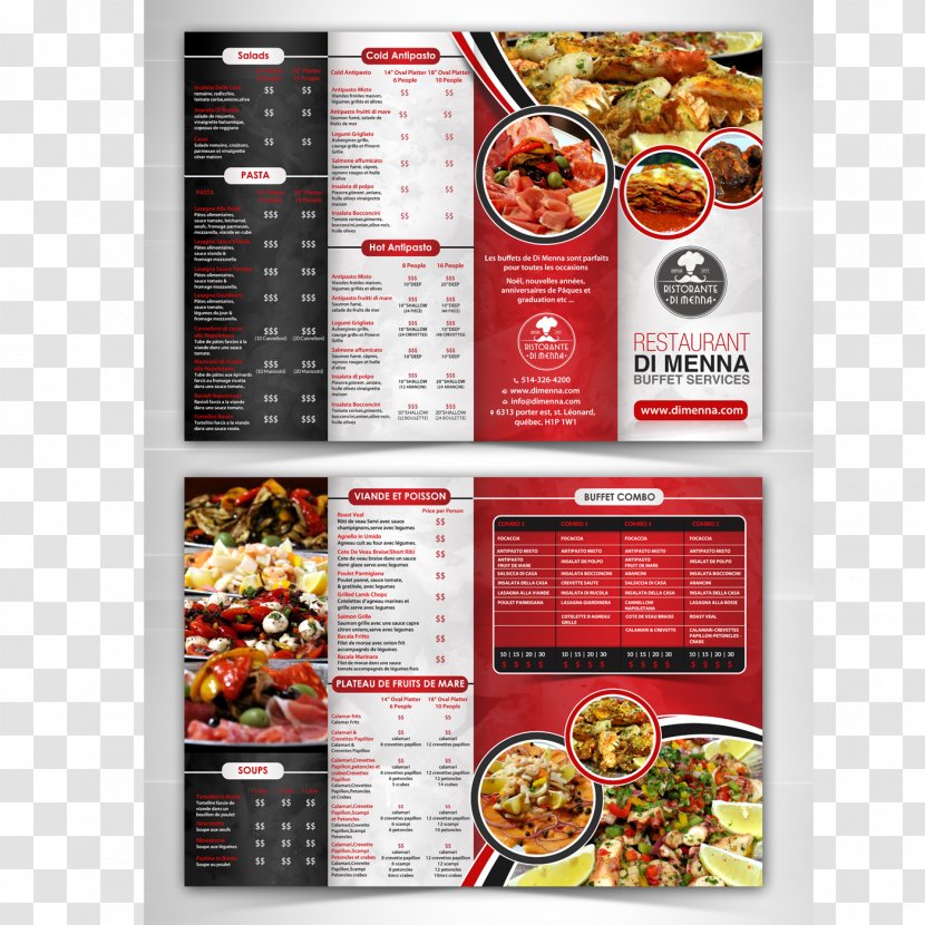 Food Recipe - Restaurant Flyer Transparent PNG