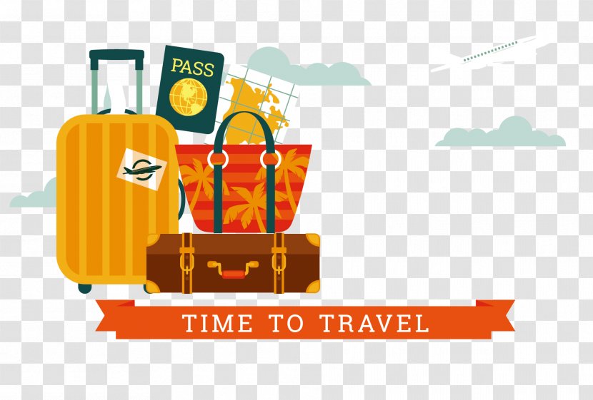 Travel Airline Ticket Suitcase - Tourism Transparent PNG