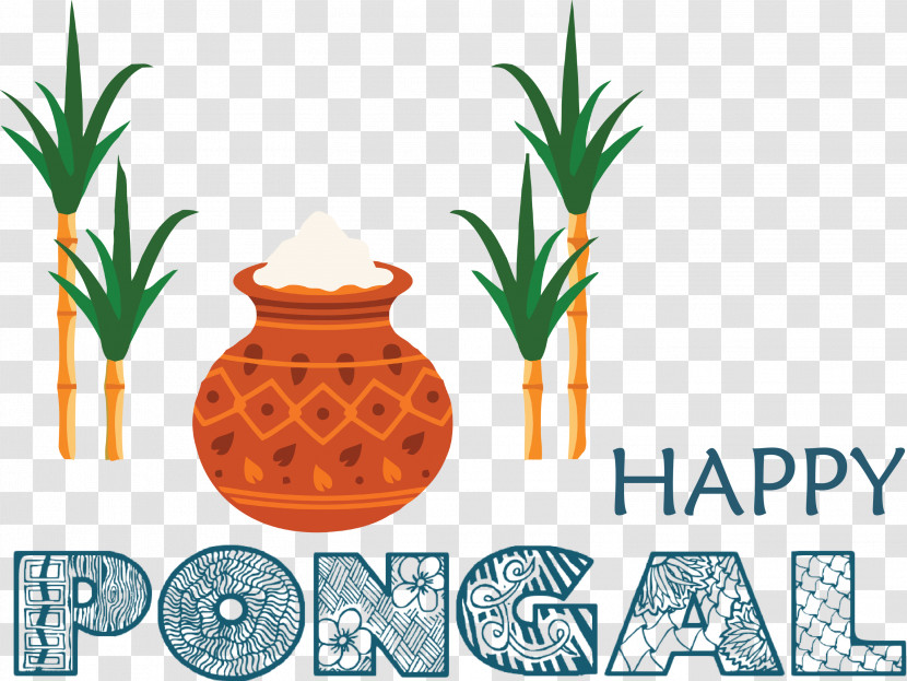 Pongal Happy Pongal Transparent PNG