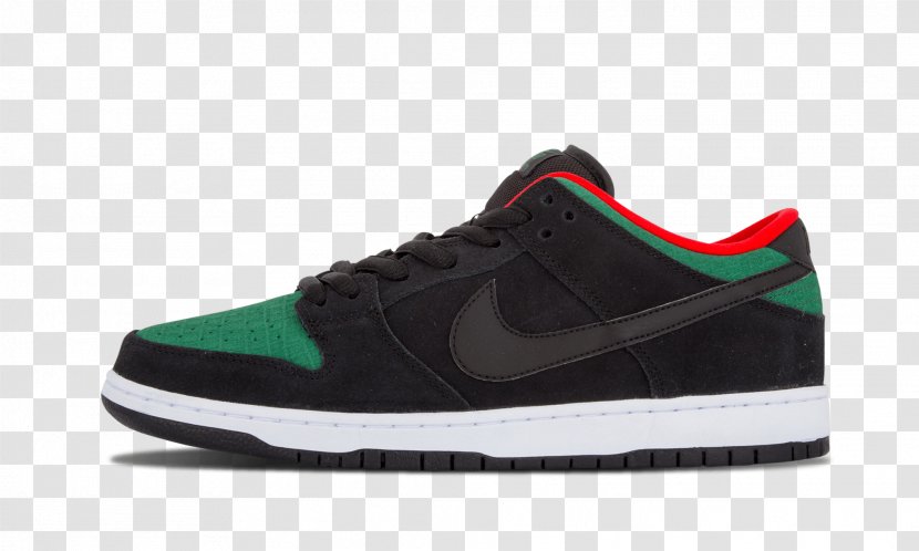 Shoe Sneakers Black White Nike Dunk Transparent PNG