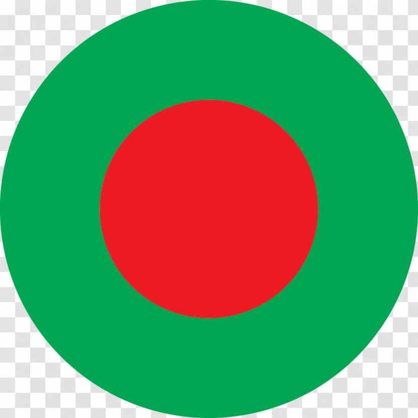 Bangladesh Air Force Roundel Military Aircraft Insignia - Flag Of Barbados Transparent PNG