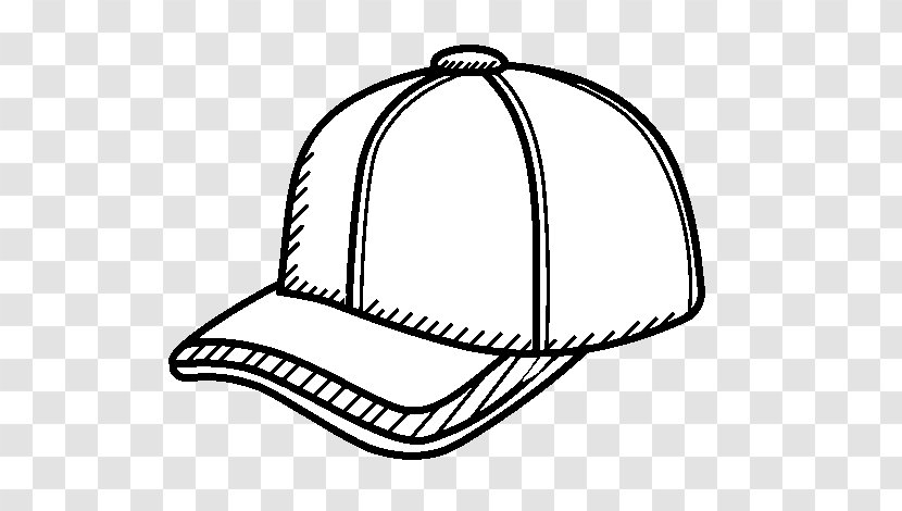 Baseball Cap Square Academic Hat Coloring Book - Knit Transparent PNG