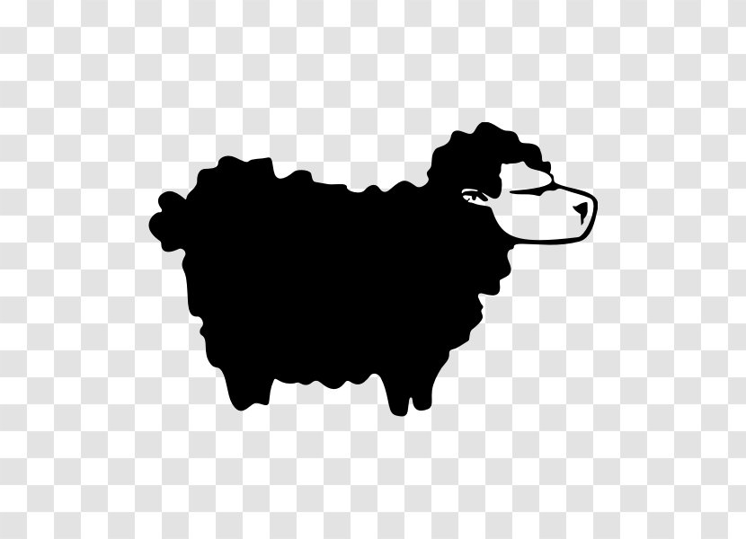 Sticker Logo Decal Zwartbles Adhesive - Black - Cow Goat Family Transparent PNG