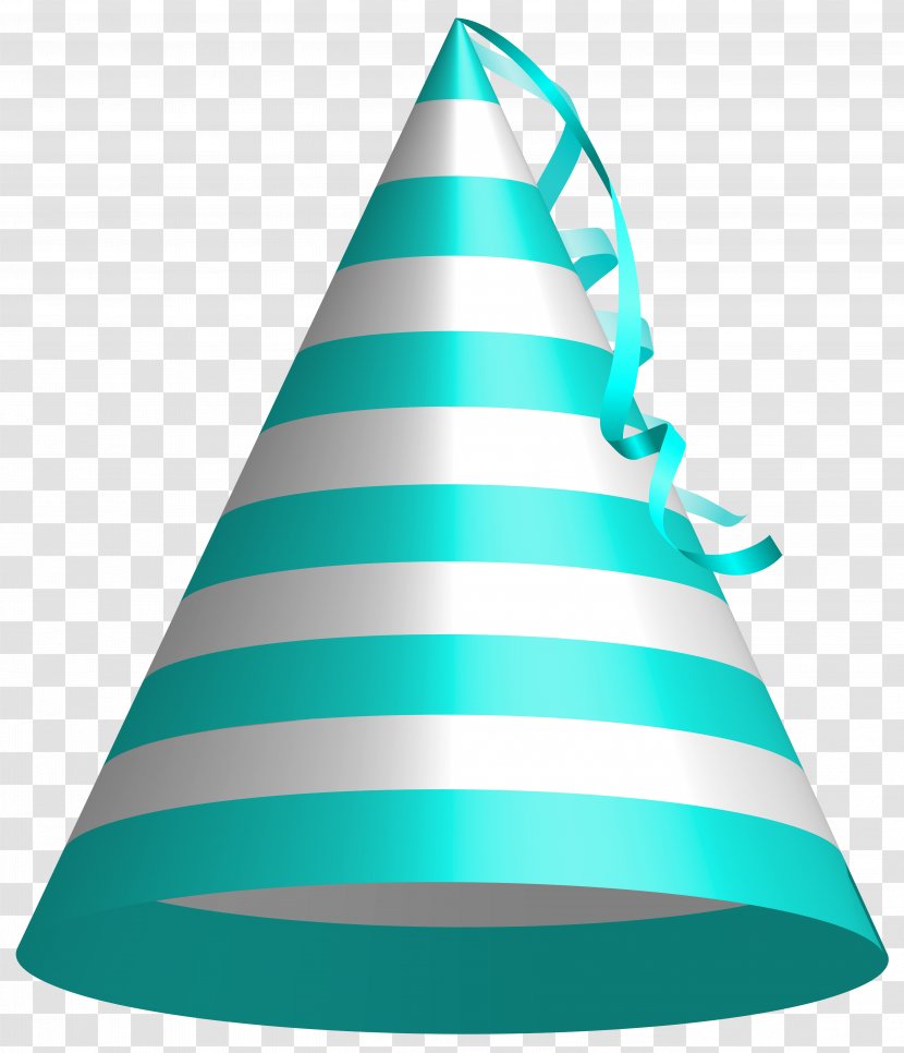 Party Hat Birthday Clip Art - Green - Clipart Image Transparent PNG