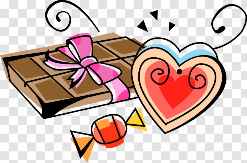 Clip Art Product Heart Cartoon Valentine's Day - Frame - Valentine Candy Box Transparent PNG
