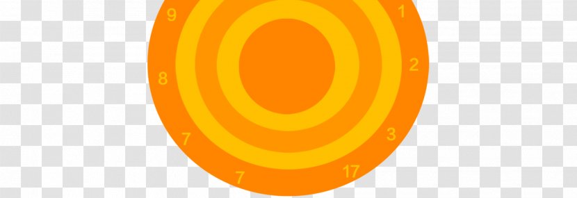 Brand Yellow Wallpaper - Orange Target Transparent PNG
