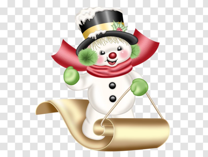 Snowman Christmas Jack Frost Clip Art - Albom Transparent PNG
