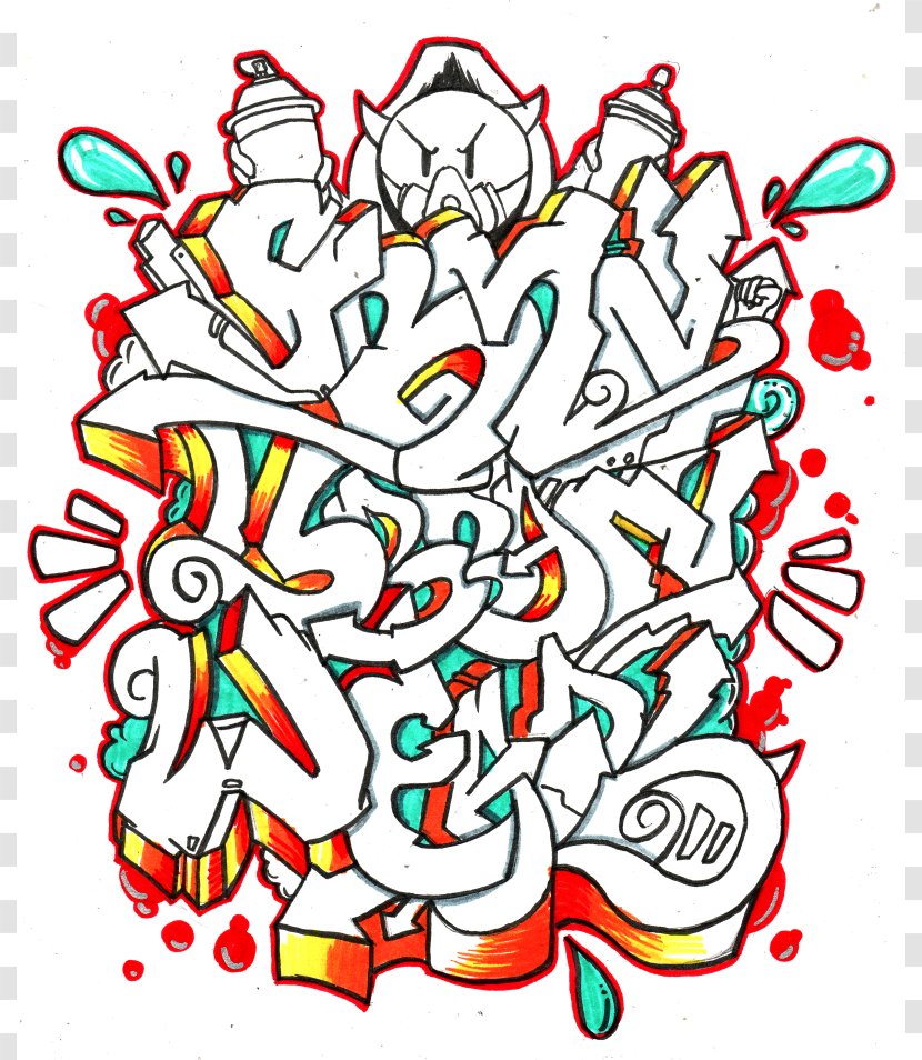 Graffiti Drawing Clip Art - Cannabis - Dibujos De Marihuana Transparent PNG