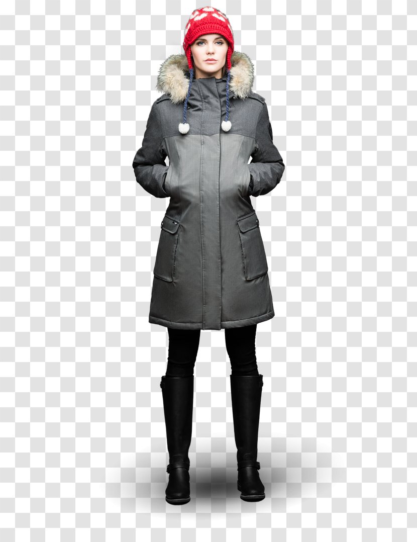 Nobis Lady Taylor Coat With Removable Fur Collar ABBY Parka Womens Ch ABBY-SE-Ch Women's Merideth - Jacket - Abby Transparent PNG