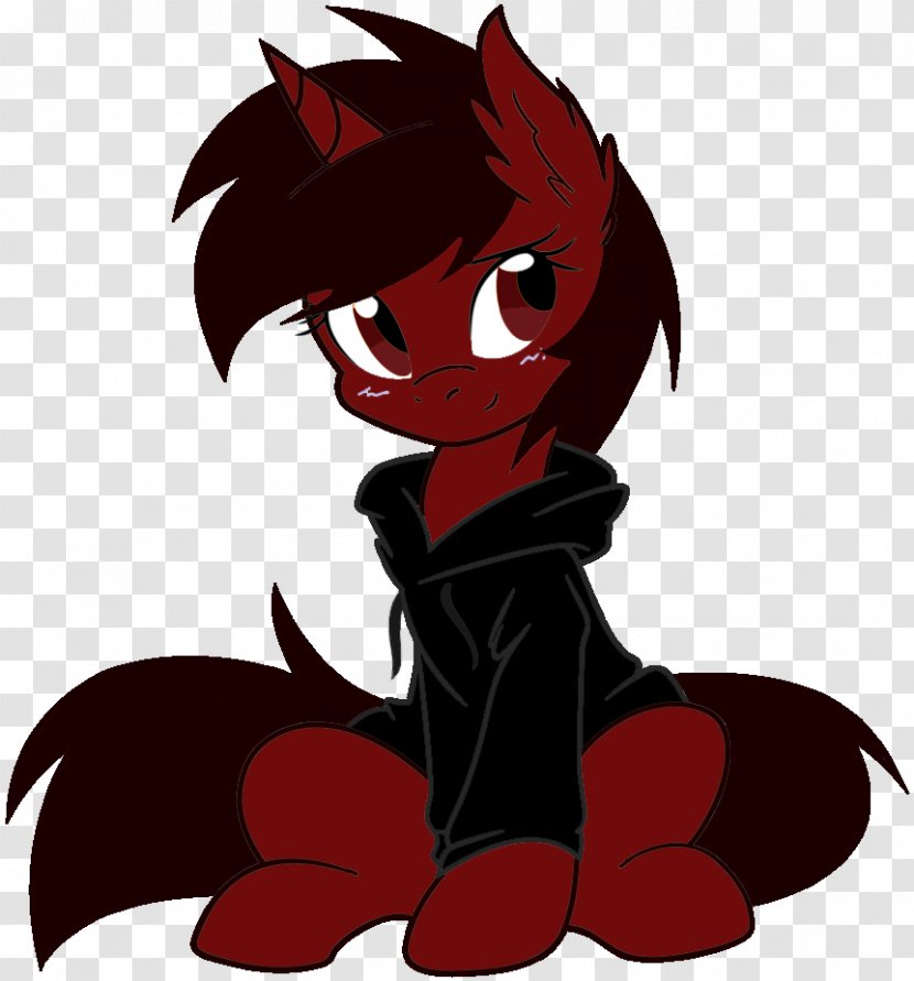 Pony Horse Echo The Bat Clip Art Demon - Flower Transparent PNG