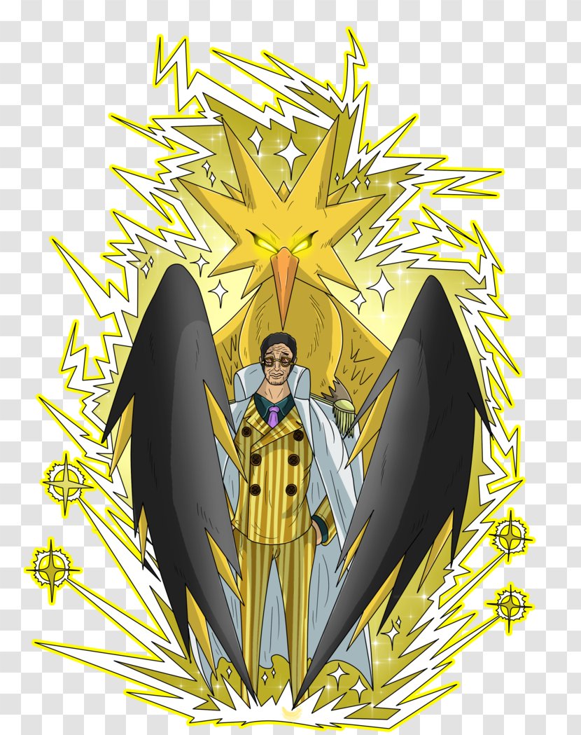 Borsalino Akainu One Piece Zapdos Kuzan Transparent PNG