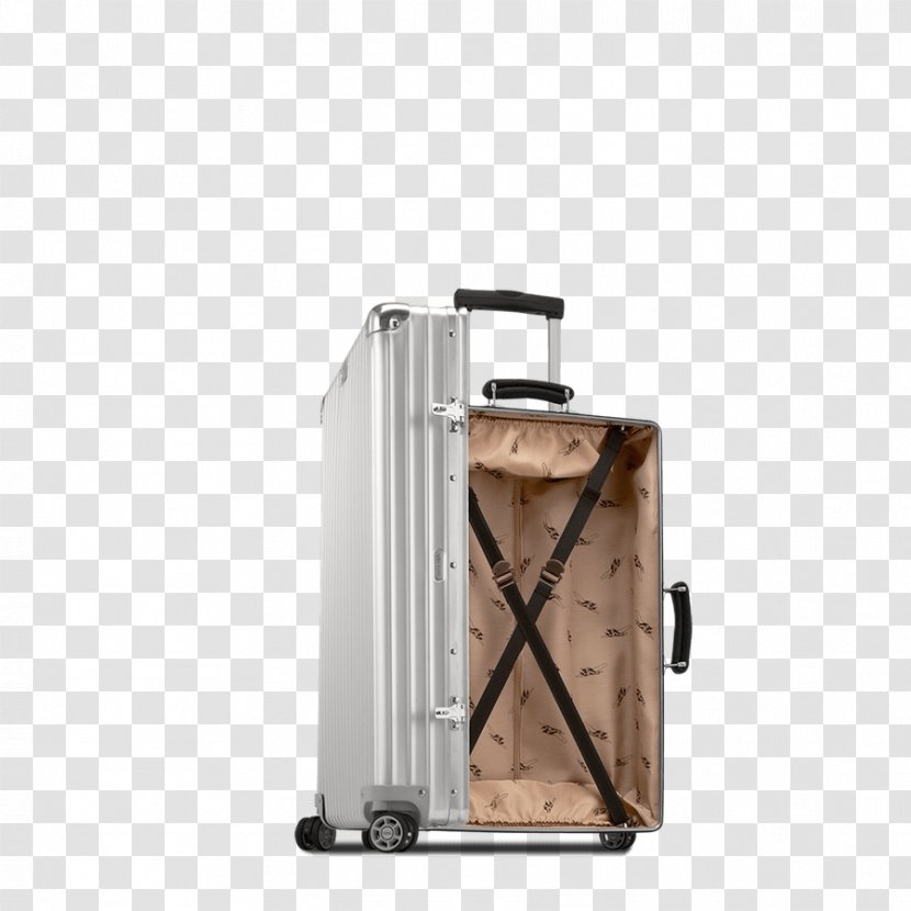 Rimowa Classic Flight Multiwheel Suitcase Metal Baggage Transparent PNG