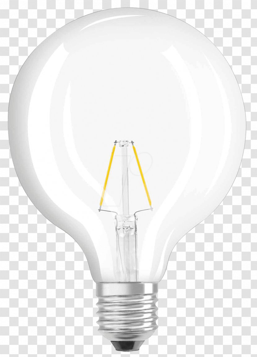 Incandescent Light Bulb LED Lamp Edison Screw Compact Fluorescent - E27 Transparent PNG