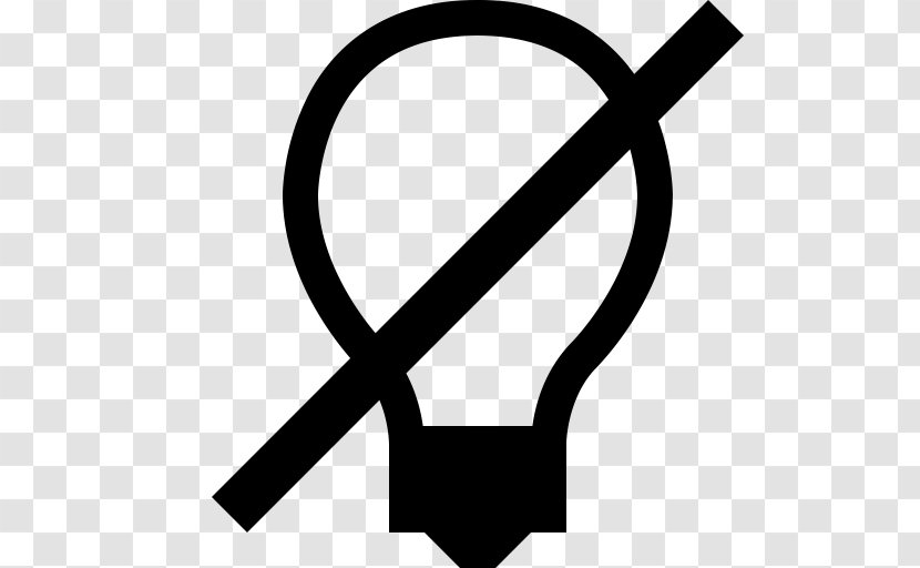 Incandescent Light Bulb Lighting Symbol - On Off Transparent PNG