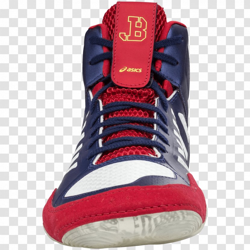 Sports Shoes ASICS Men's JB Elite III Wrestling Basketball Shoe - Footwear - Navy Crimson White KD Transparent PNG