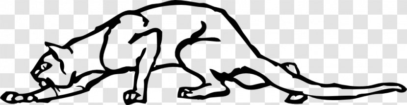 Scope Creep Carnivora Felidae Clip Art - White - Artwork Transparent PNG