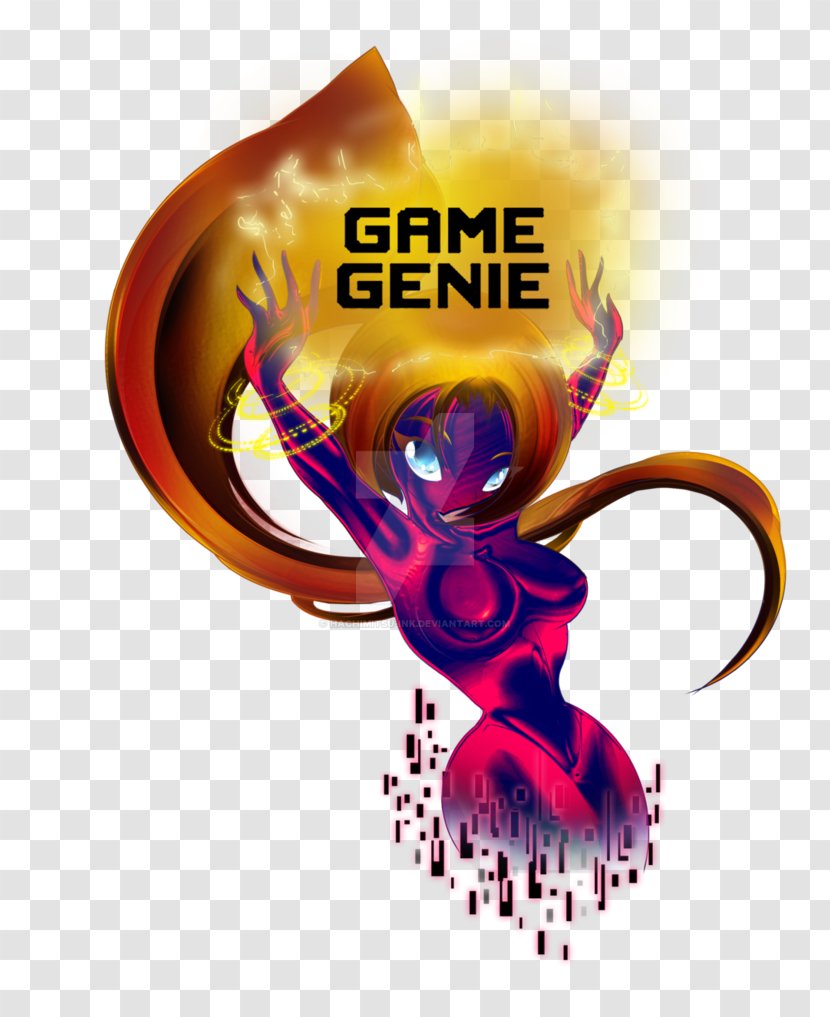 Game Genie Princess Jasmine Cheating In Video Games - Silhouette Transparent PNG