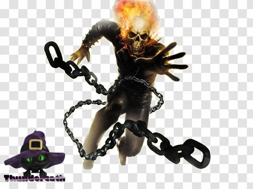 Johnny Blaze Ghost Drawing Character American Comic Book - Rider Transparent PNG