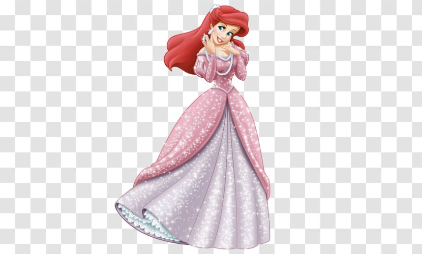 Ariel Rapunzel Princess Aurora Melody Cinderella - Little Mermaid Transparent PNG